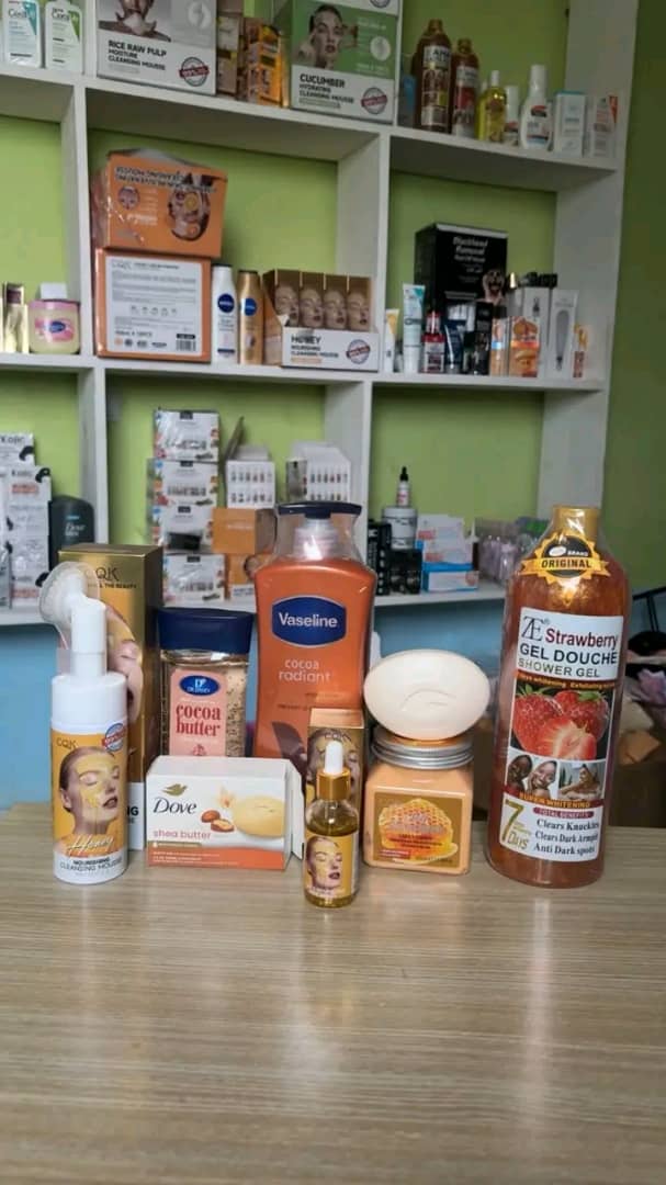 Ensemble complet de soins pour le corps et le visage